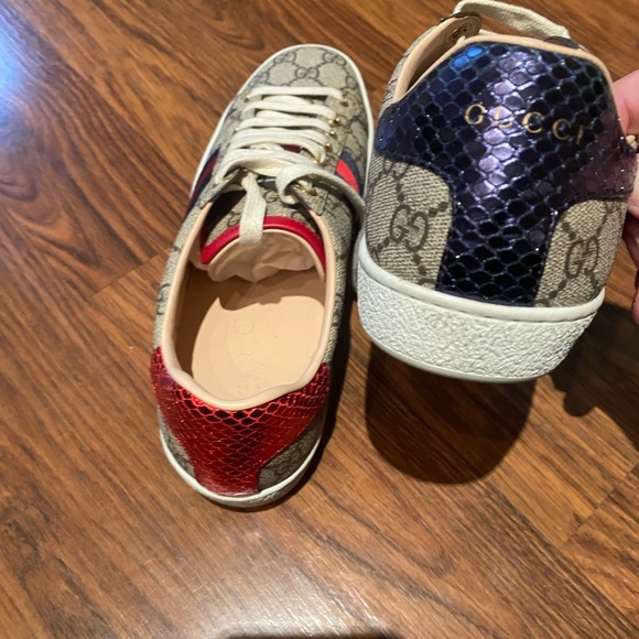 New without tags:Gucci ace supreme sneakers! In size 40. - Picture 4 of 11